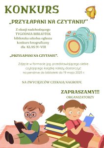 Read more about the article Konkurs „Przyłapani na czytaniu”