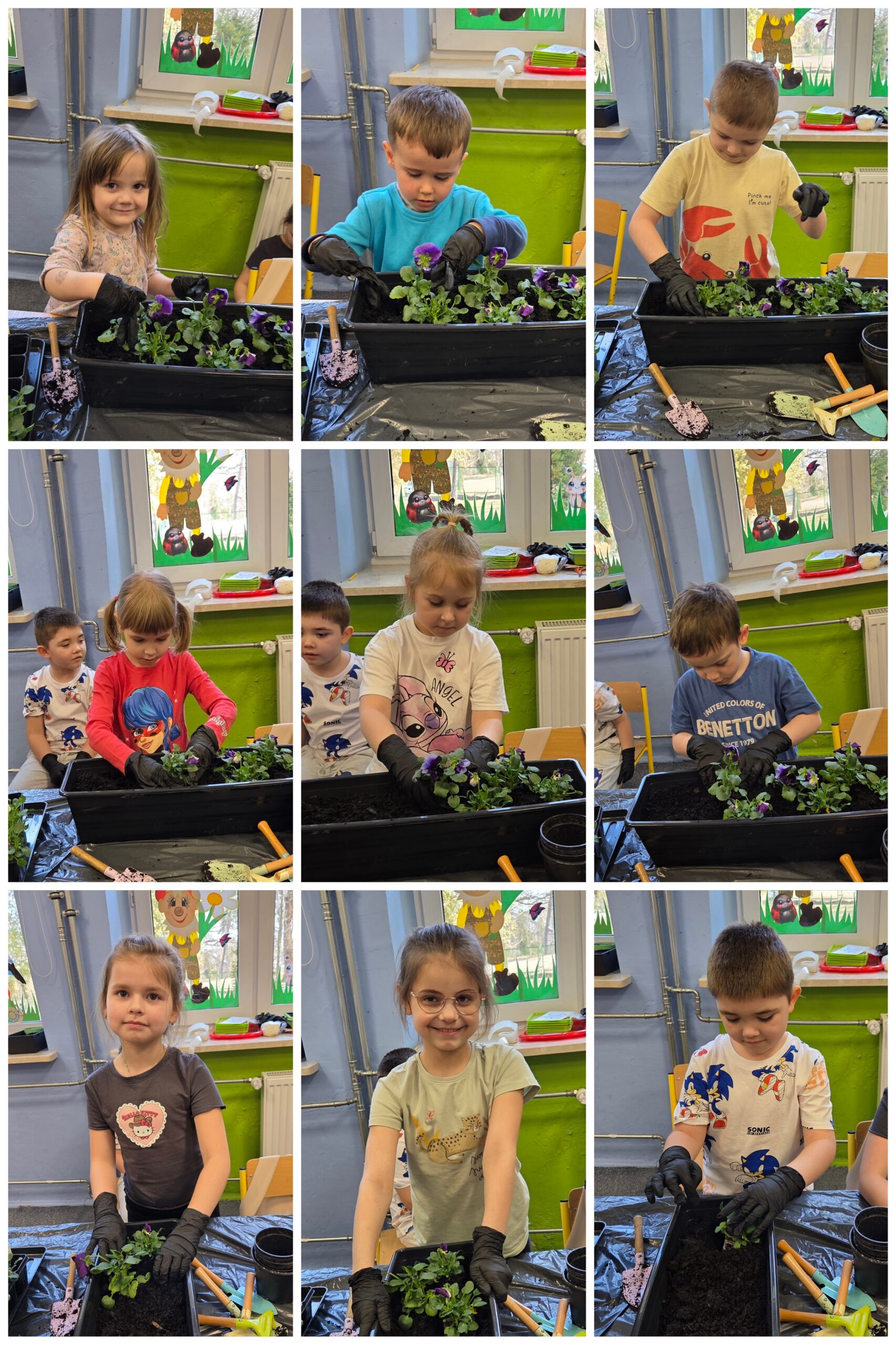 Read more about the article Wiosenne ogródki w sali przedszkolnej 🌷