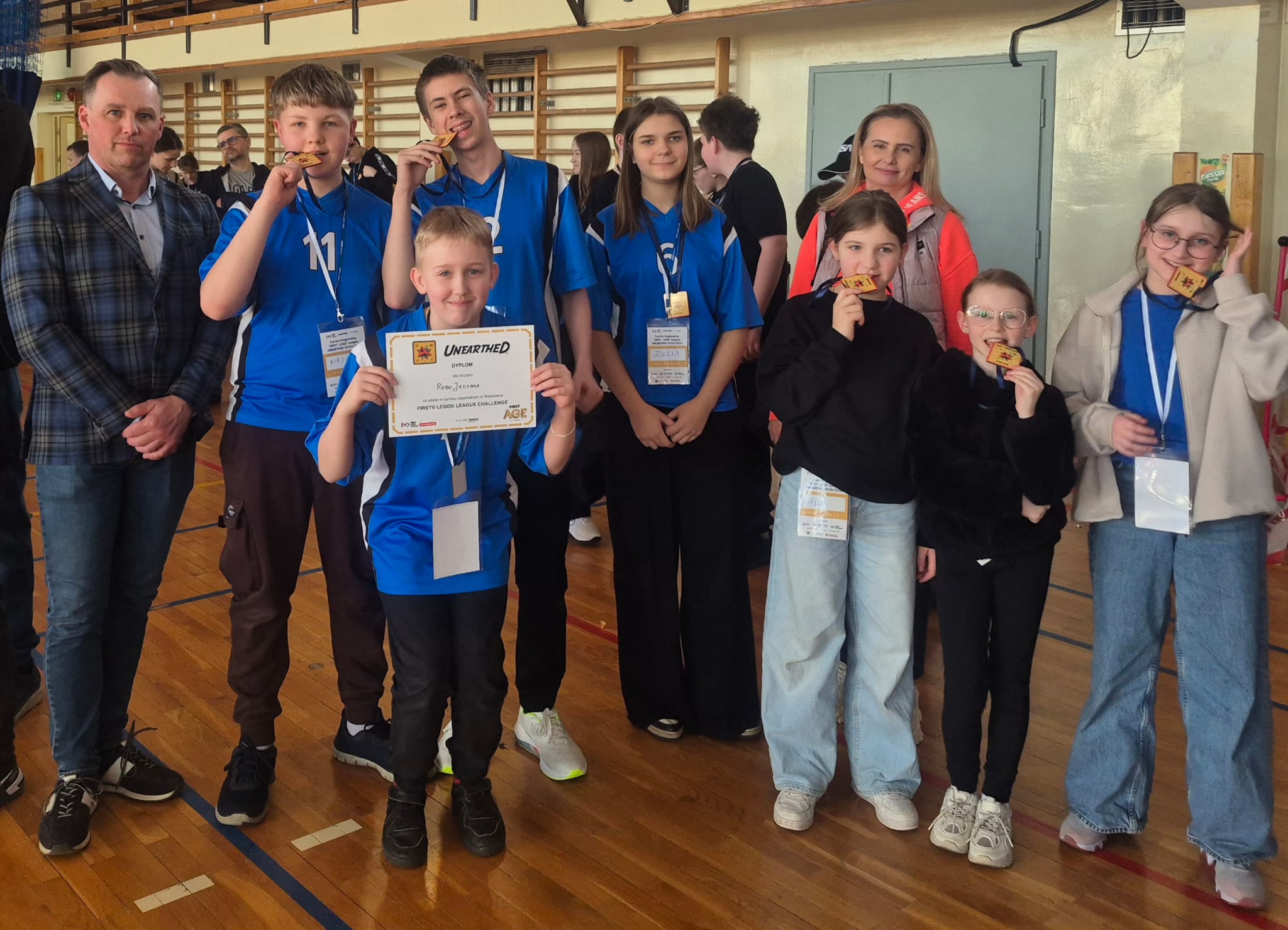 Read more about the article Uczniowie PSP 1 na turnieju First Lego League!