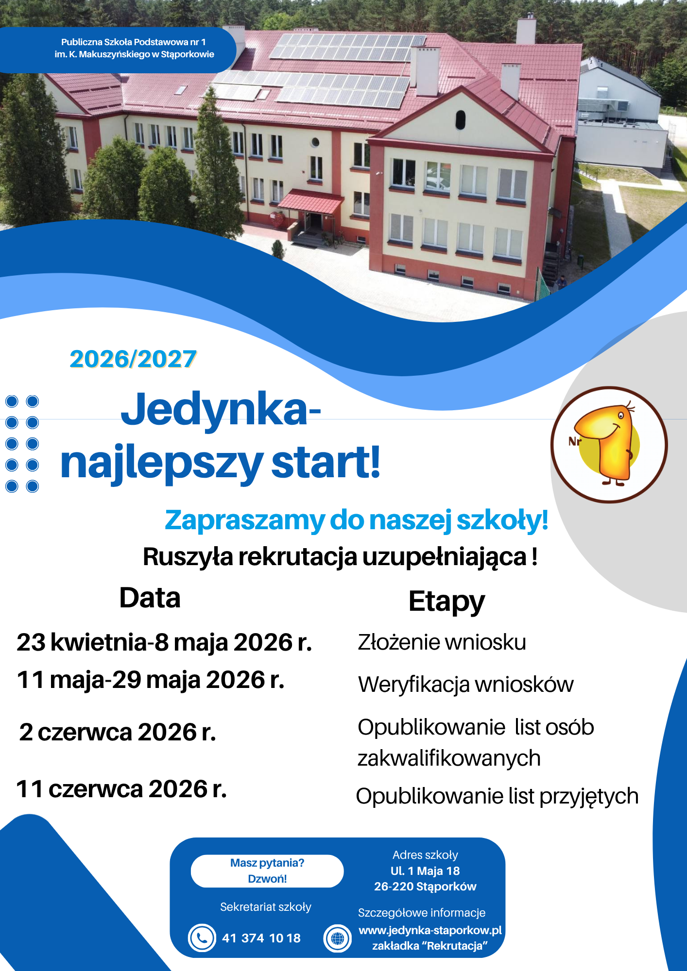 You are currently viewing 📢 Rekrutacja uzupełniająca ruszyła!